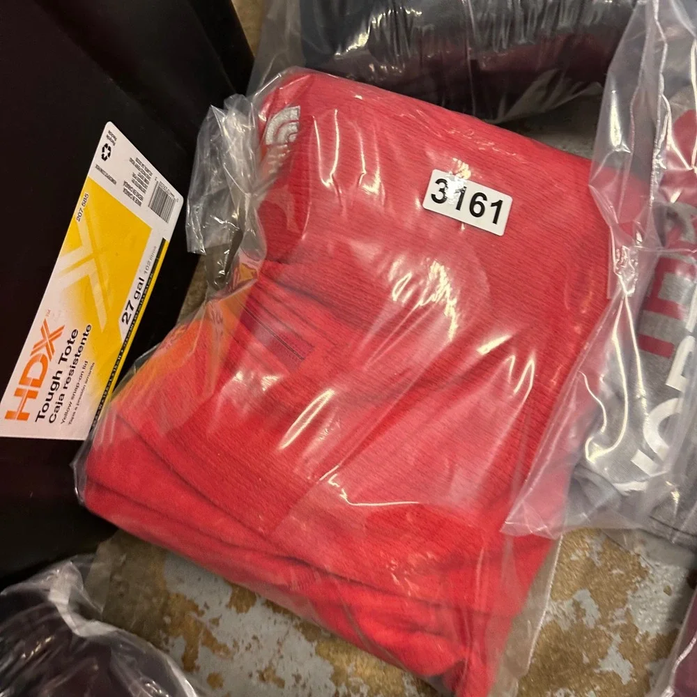The North Face Mens Medium‎ Red Waffle Knit Quarter Zip Fleece Pullover Jacket